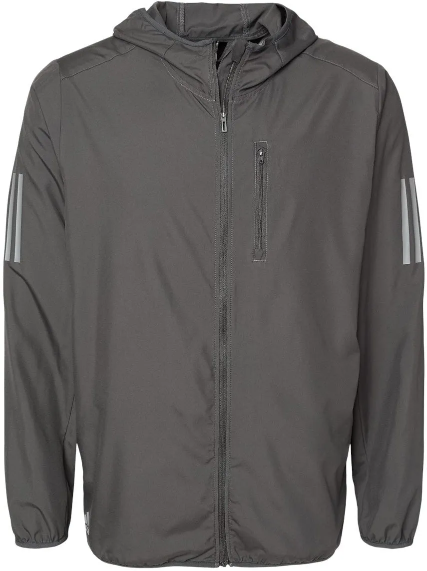 Adidas Hooded Full-Zip Windbreaker