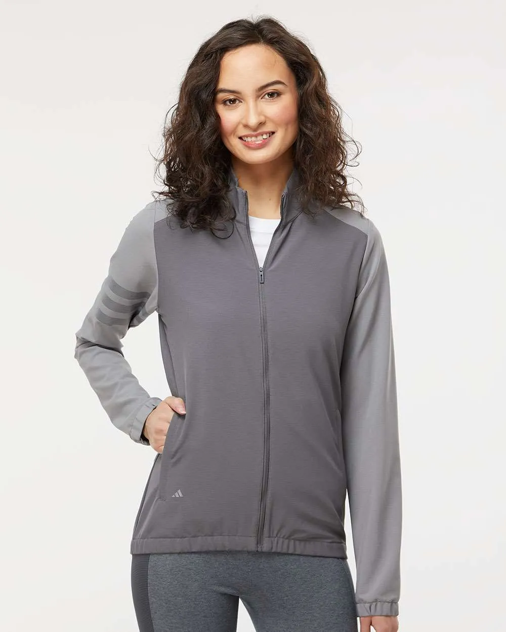 Adidas Women's 3-Stripes Full-Zip Jacket A268