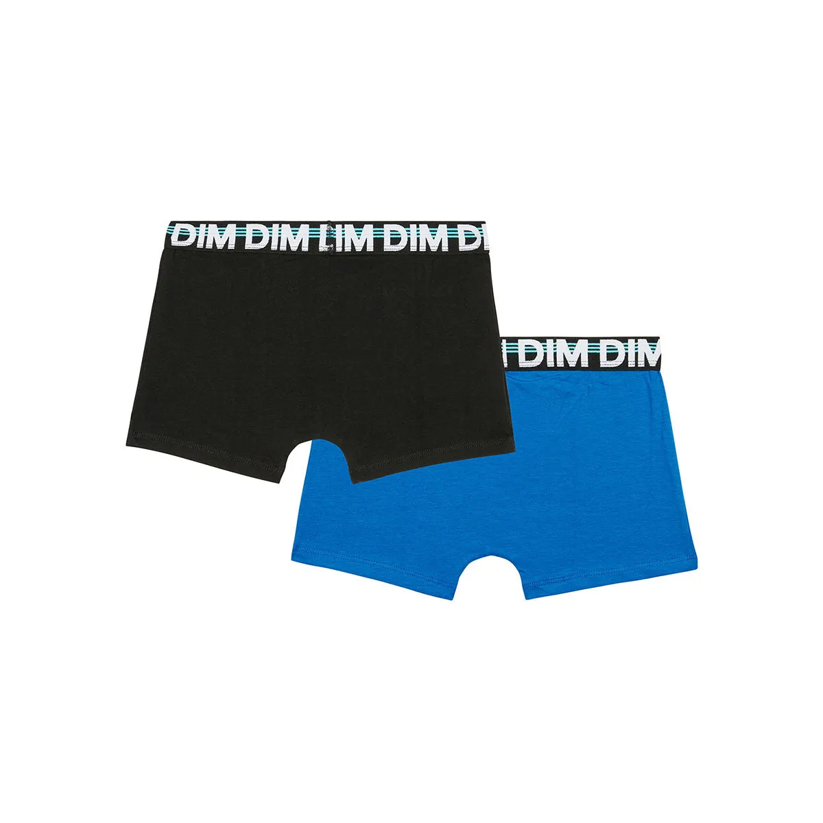 Boxers noir et bleu roi pour garçon Dim Boy