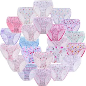 Breathable Sweet Cotton Panties For Toddlers/Girls