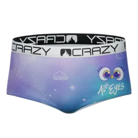 CRAZYBOXER Angry Birds Eyes Women's Cheeky Briefs