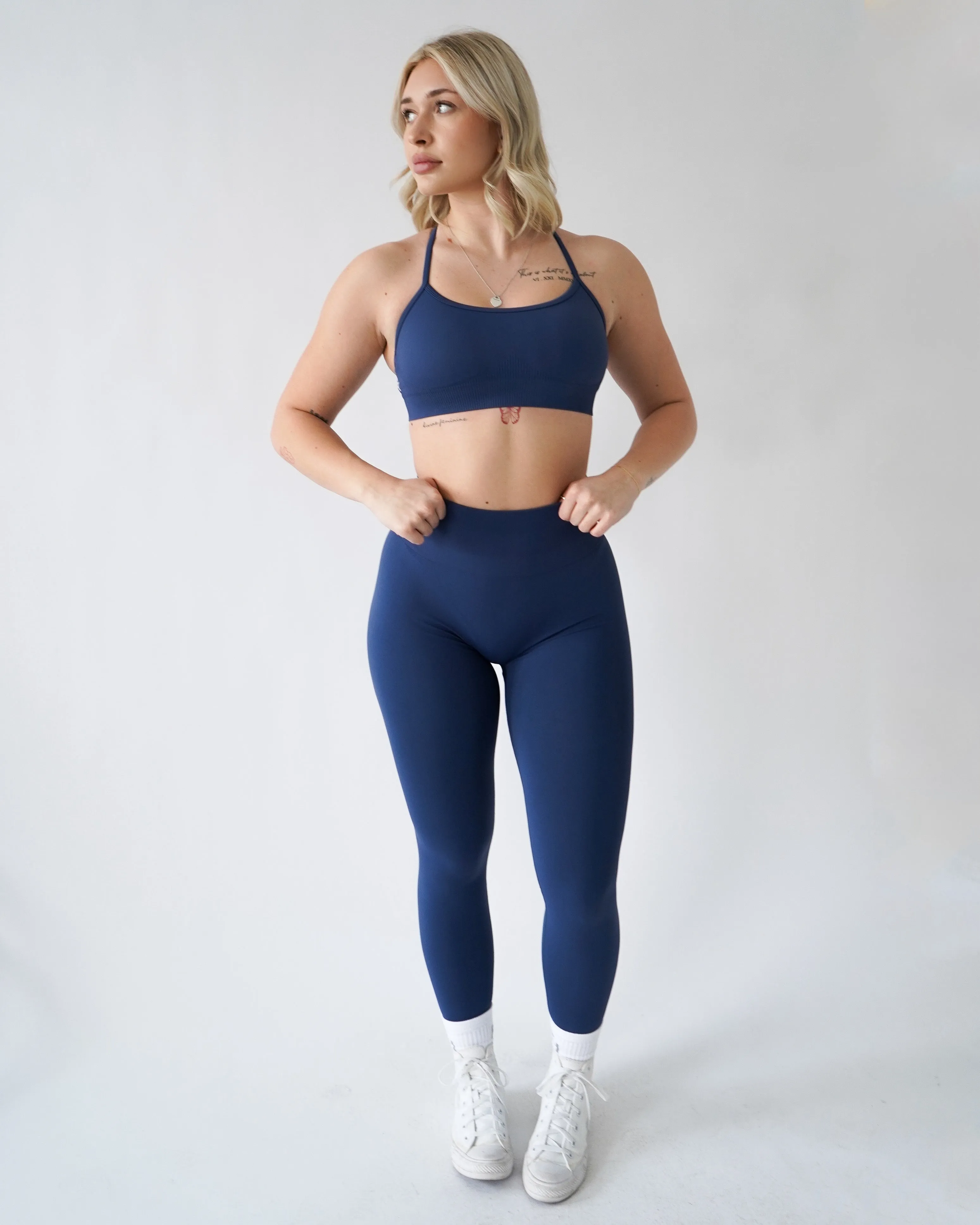 Enhance Vital Sports Bra - Denim