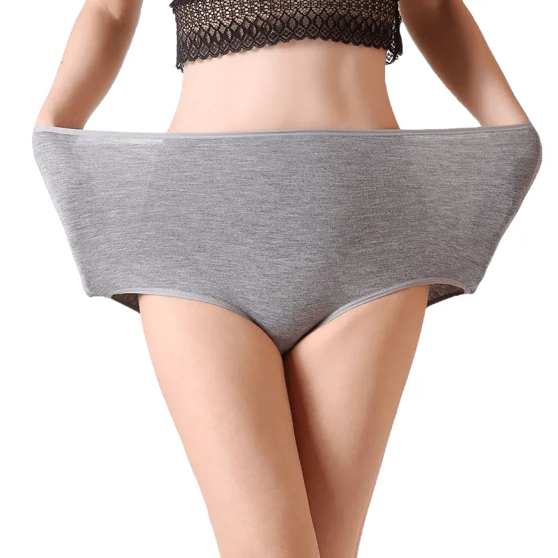 High Waist Period Panties For Women Briefs Cotton Menstrual Leak Proof Plus Size