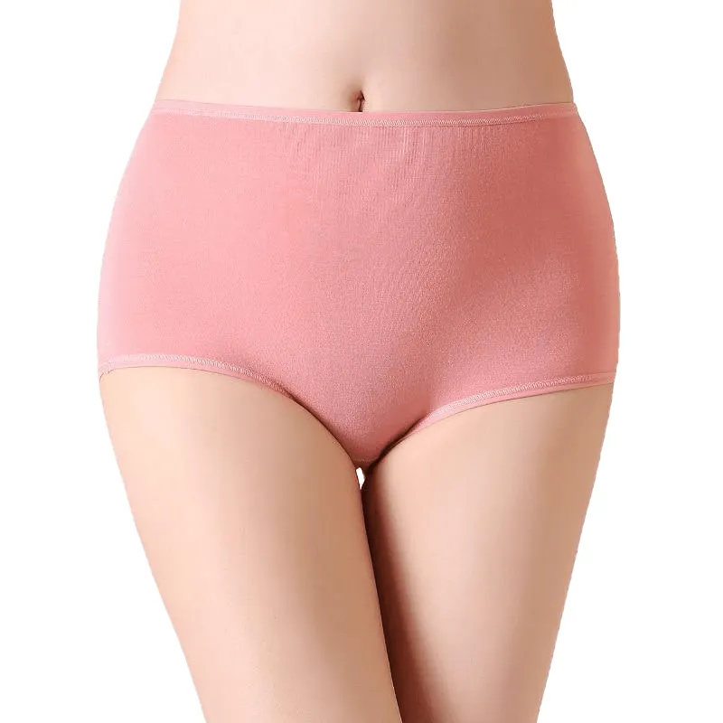 High Waist Period Panties For Women Briefs Cotton Menstrual Leak Proof Plus Size