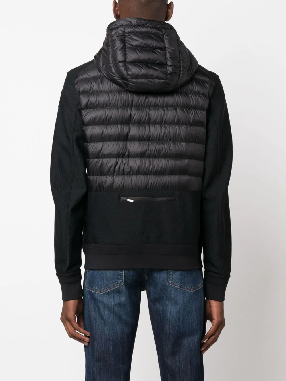 hooded padded jacket