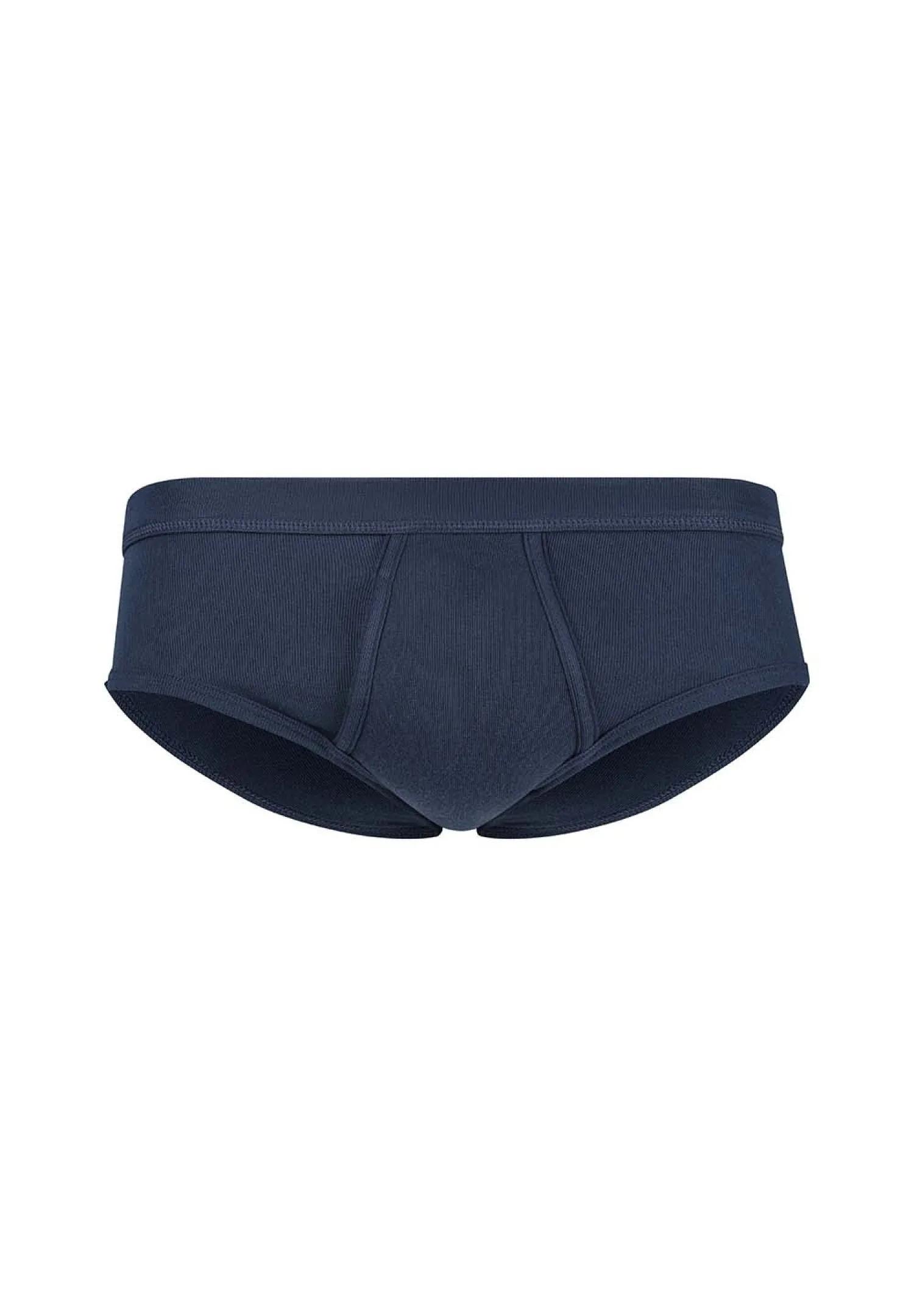 HUBER hautnah - Cotton Fine Rib - Briefs With Fly