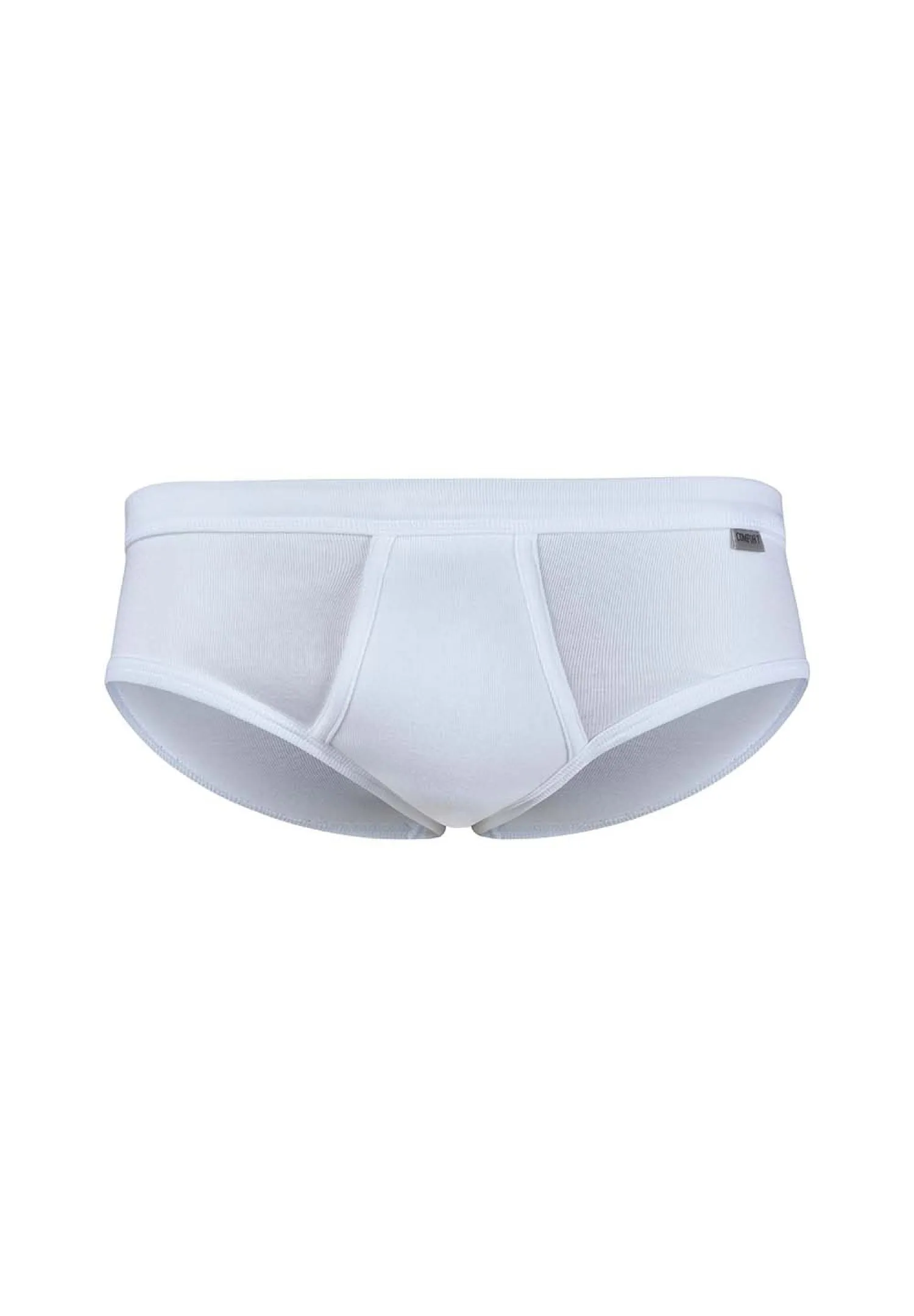 HUBER hautnah - Cotton Fine Rib - Briefs With Fly