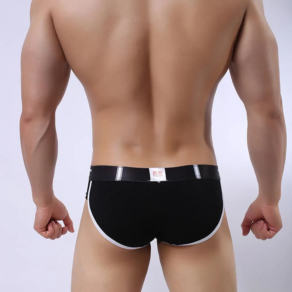 Men's Boxer Briefs Soft Cotton Underwear