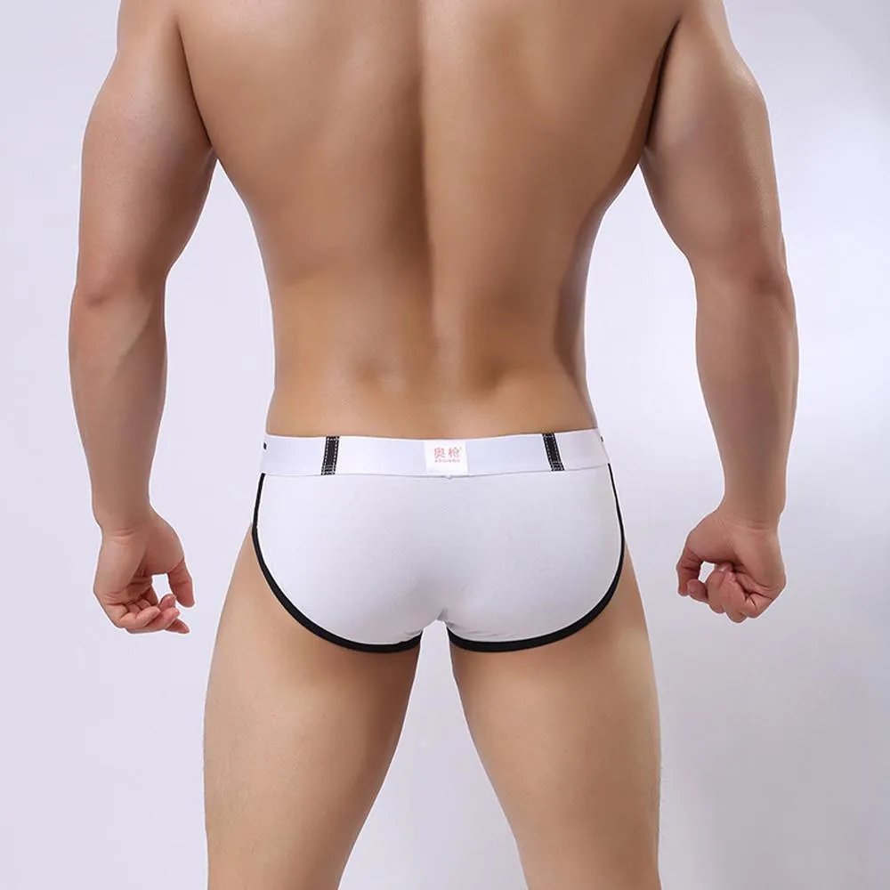 Men's Boxer Briefs Soft Cotton Underwear