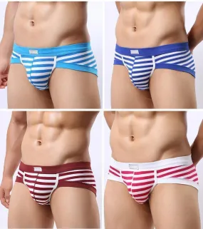 Mens Underwear Mens Striped Briefs