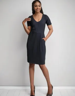 Midnight Elegance Shift Dresses