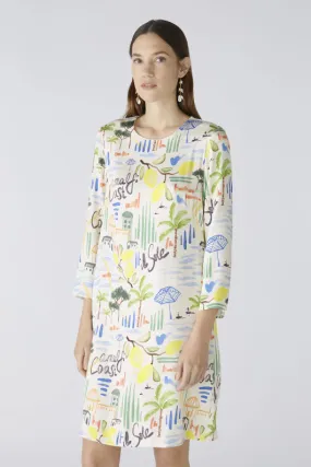 Multi Print Shift Dress