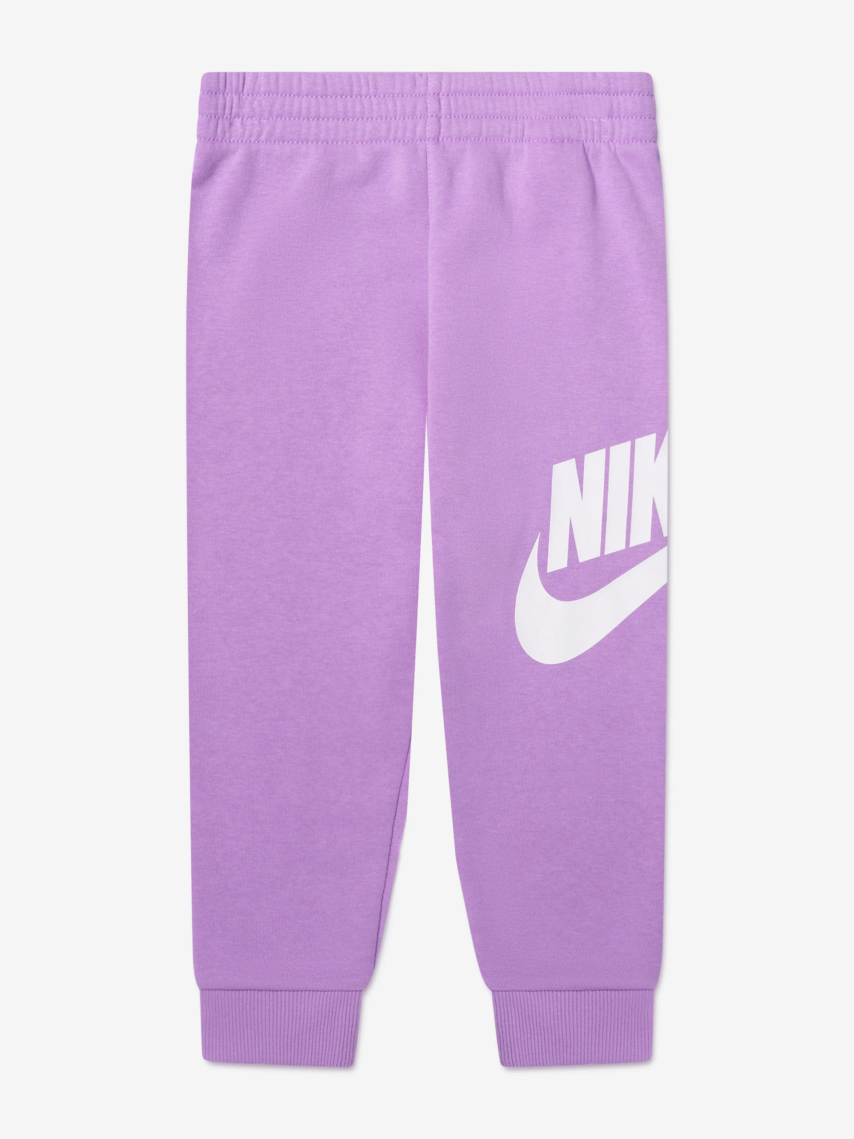 Nike Girls NKN Club Fleece Tracksuit in Purple