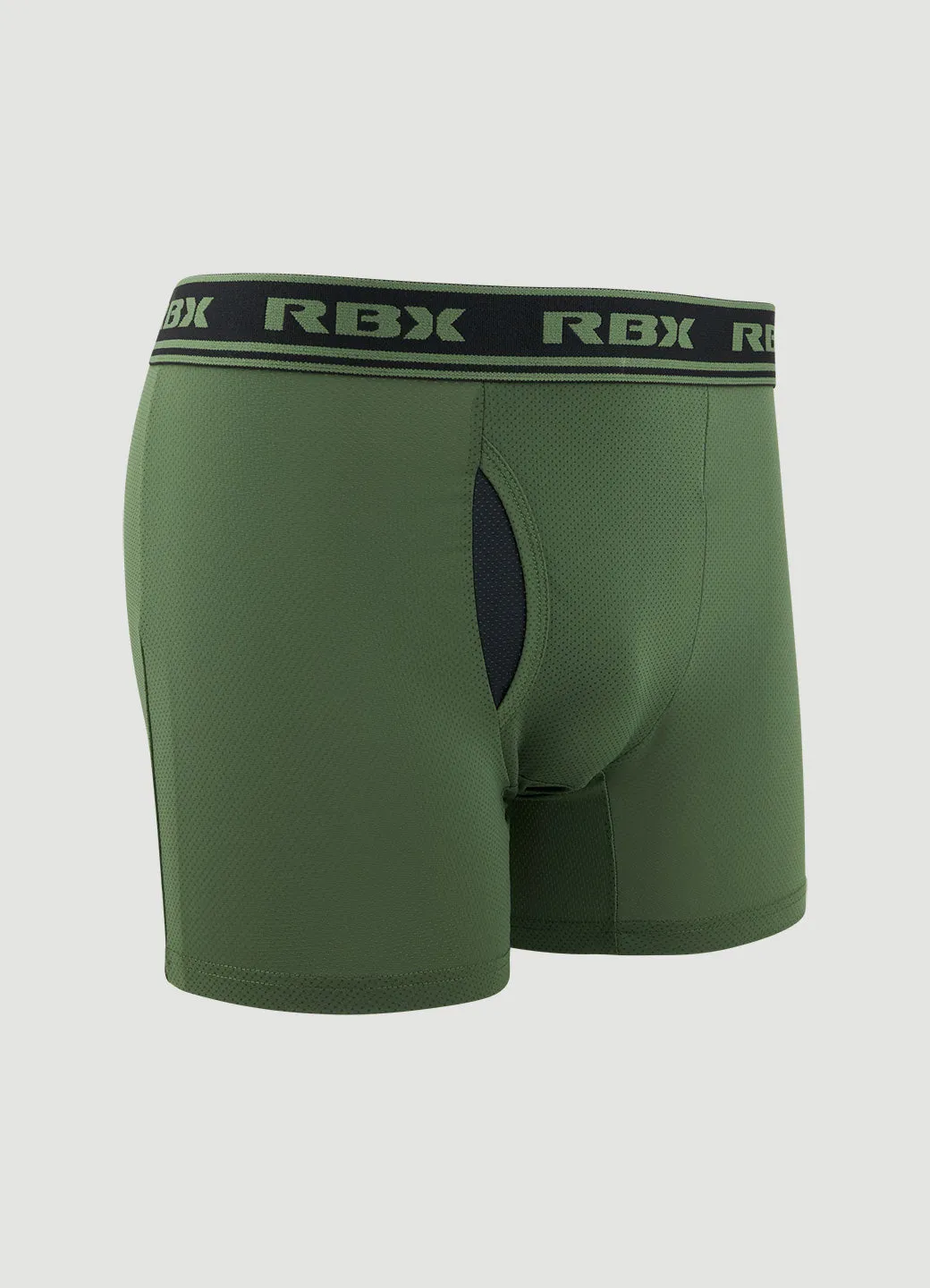 Prime Premium Mesh Boxer Briefs with Fly 4-Pack