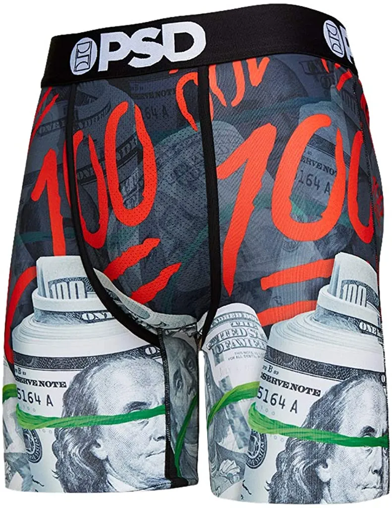 PSD Mens Keep It 100 Athletic Boxer Brief