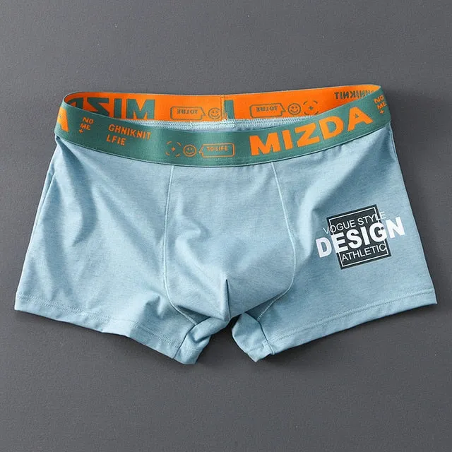 Soft Fabric Printed Letter Boxer