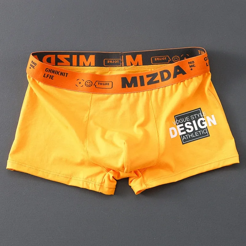 Soft Fabric Printed Letter Boxer