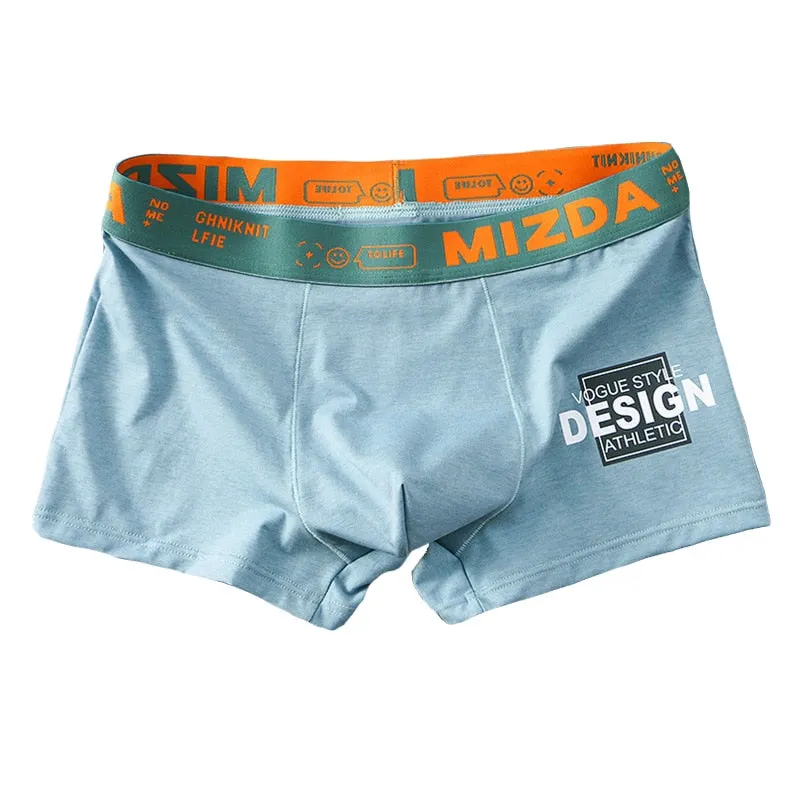 Soft Fabric Printed Letter Boxer