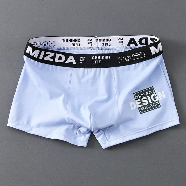 Soft Fabric Printed Letter Boxer