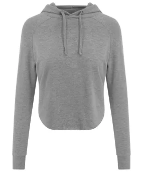 Sports Grey - Women's cross back hoodie