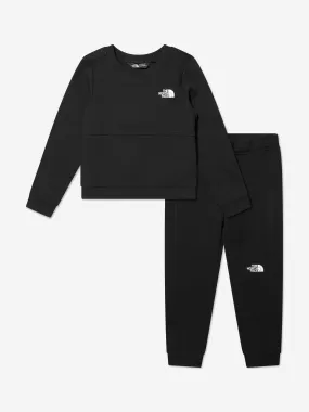 The North Face Kids Tech Crew Tracksuit in Black