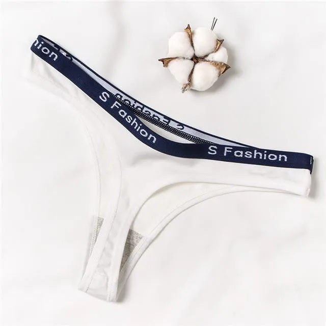 Underwear Sexy cotton Panties for Women String Thongs