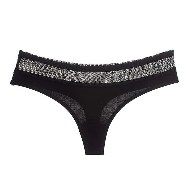 Underwear Sexy cotton Panties for Women String Thongs