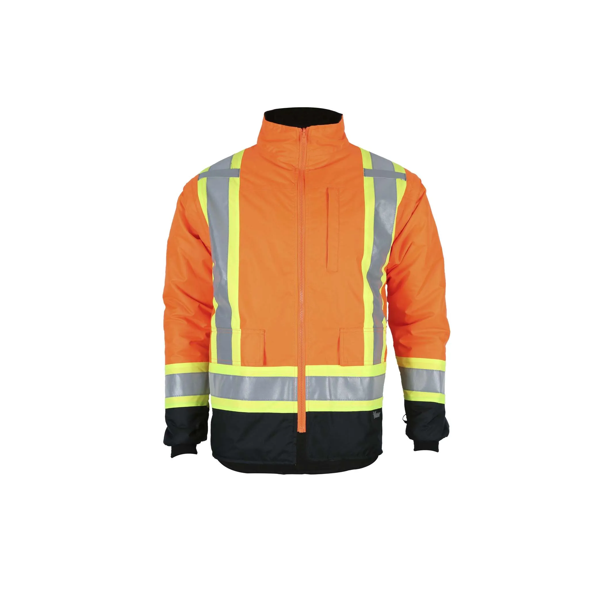 Viking Handyman® 6328J 7-in-1 Waterproof Jacket - CSA Z96-15 Class 2/3, Hi-Vis Reversible Vest, Heavy-Duty -30°C Protection | Sizes S-4XL