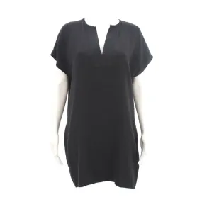 VINCE SHIFT DRESSES BLACK S