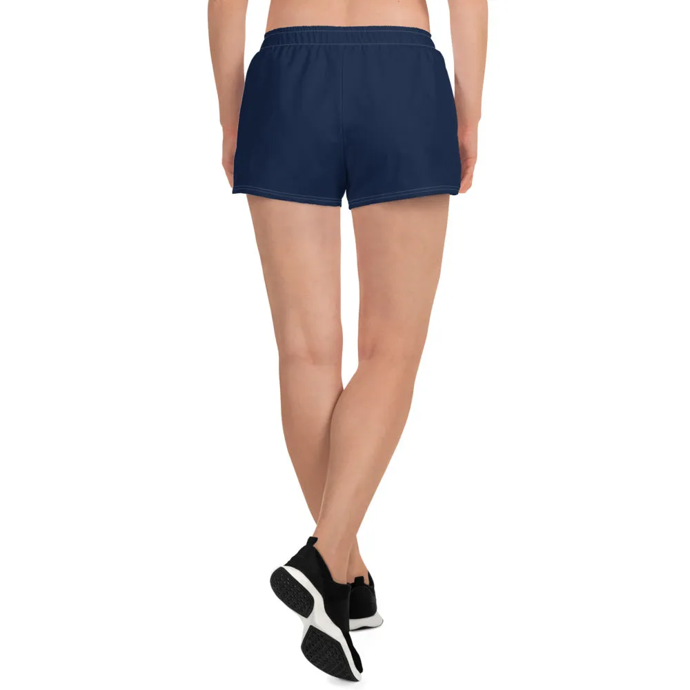 Women's Athletic Short Shorts - Round Logo