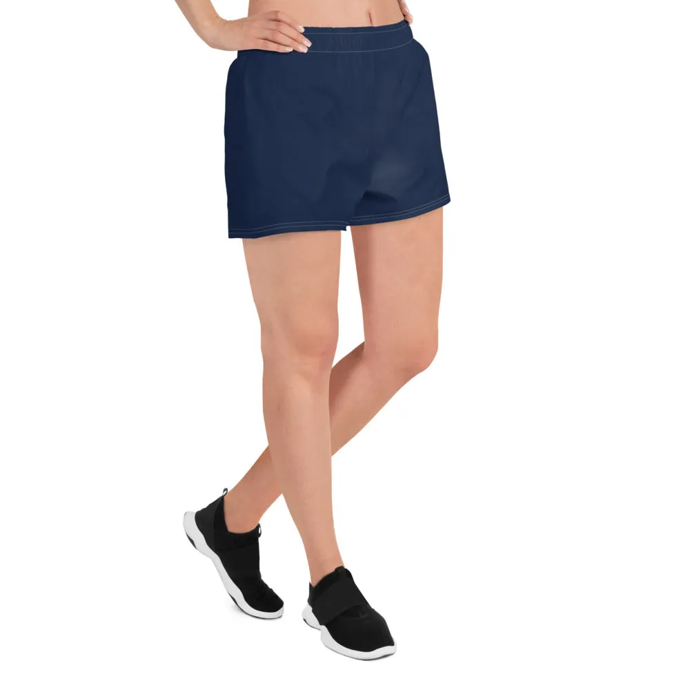 Women's Athletic Short Shorts - Round Logo