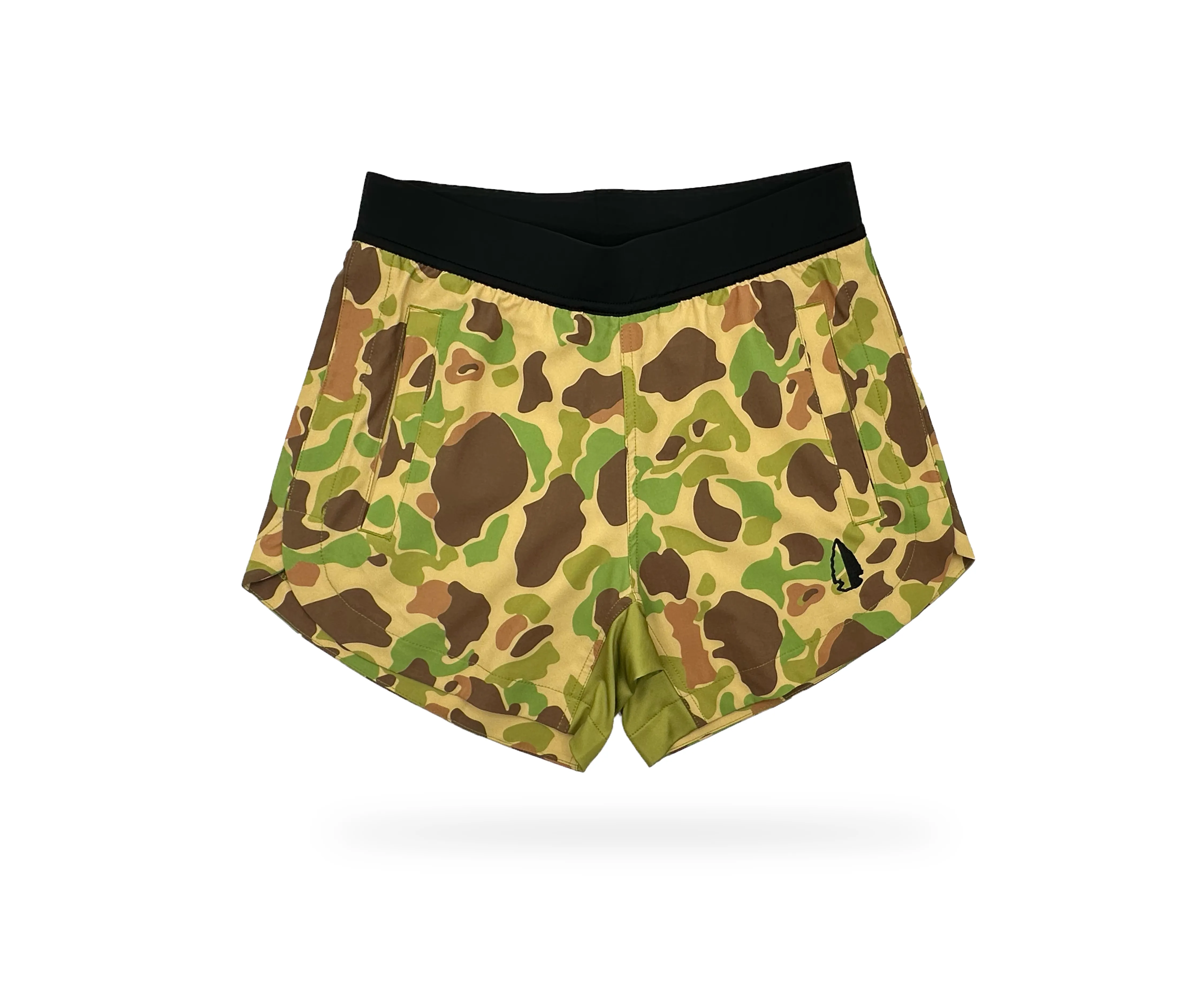 Women's V2 Athletic Shorts - Vintage Frog