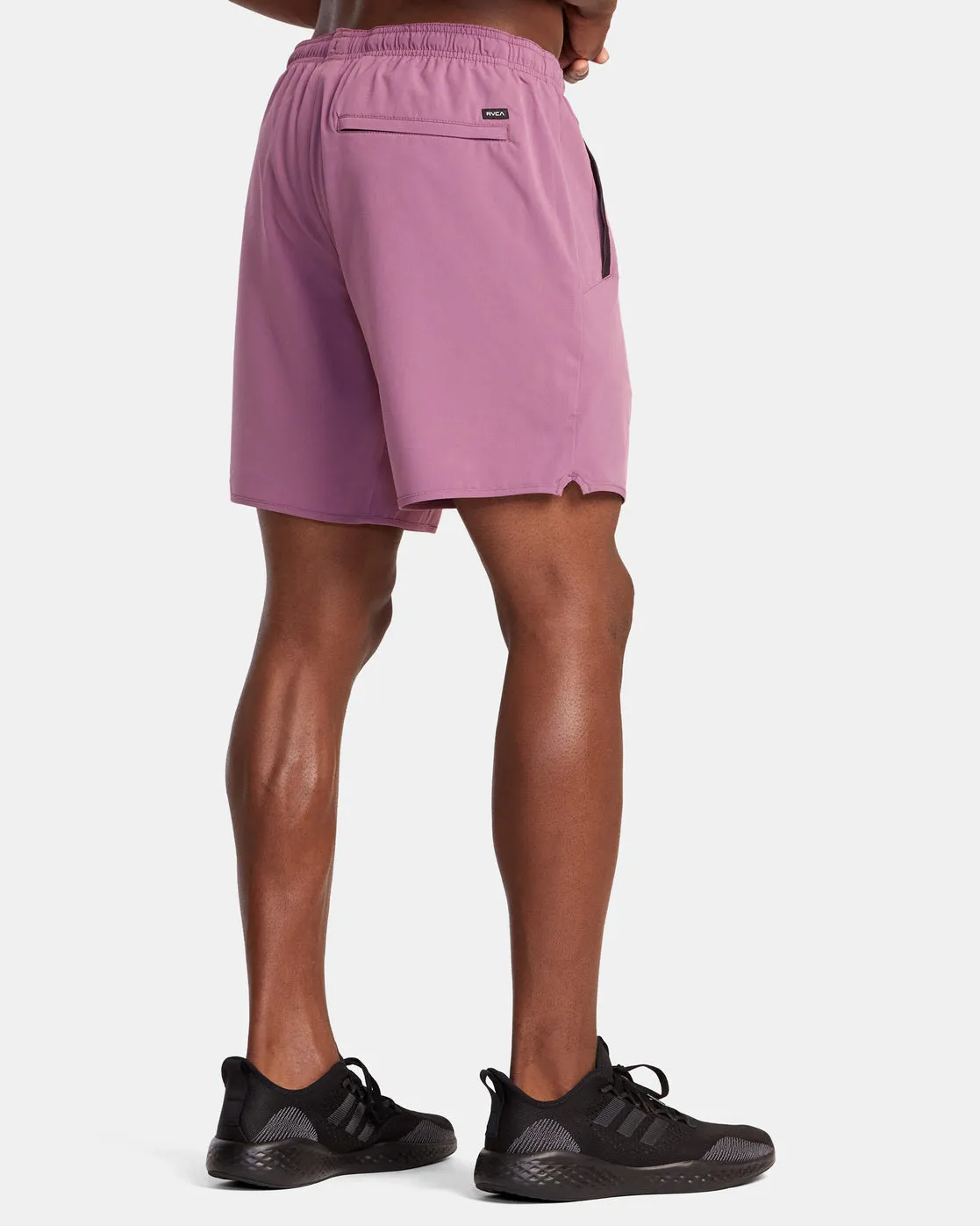 Yogger Stretch 17" Athletic Shorts - Rose Shadow