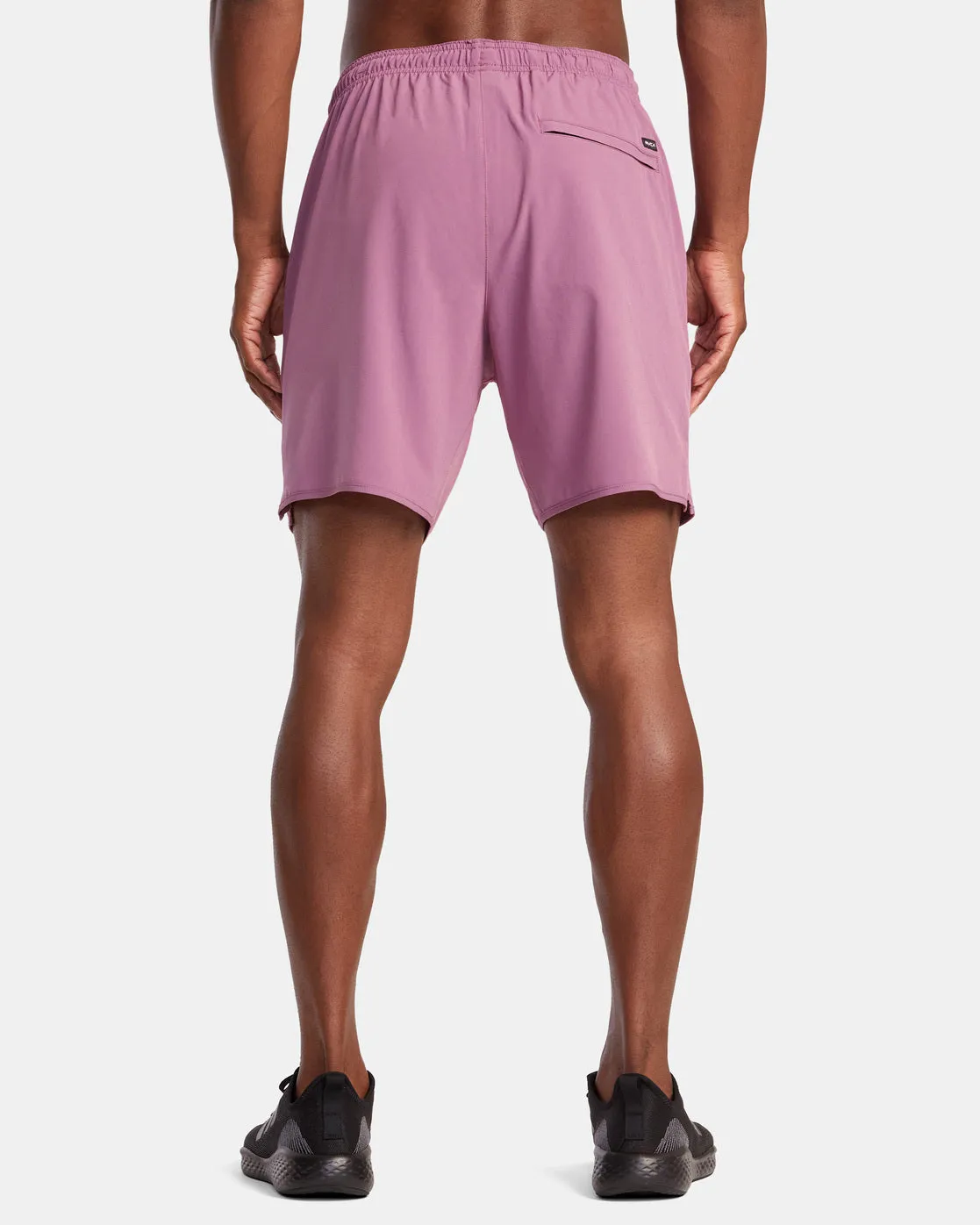 Yogger Stretch 17" Athletic Shorts - Rose Shadow